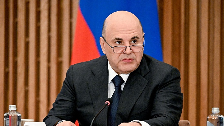 Мишустин побывал в образовательном комплексе "Орбита" в Домодедово