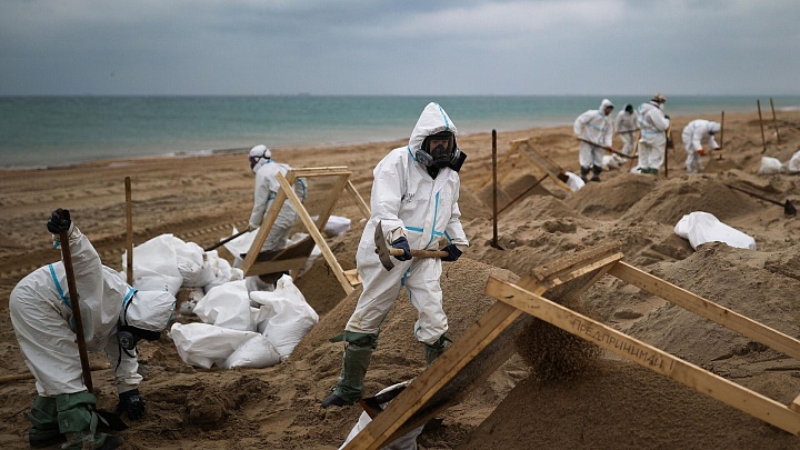 Ученые рассказали о влиянии разлива мазута на экосистему Черного моря